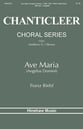 Ave Maria SATB/SAB choral sheet music cover